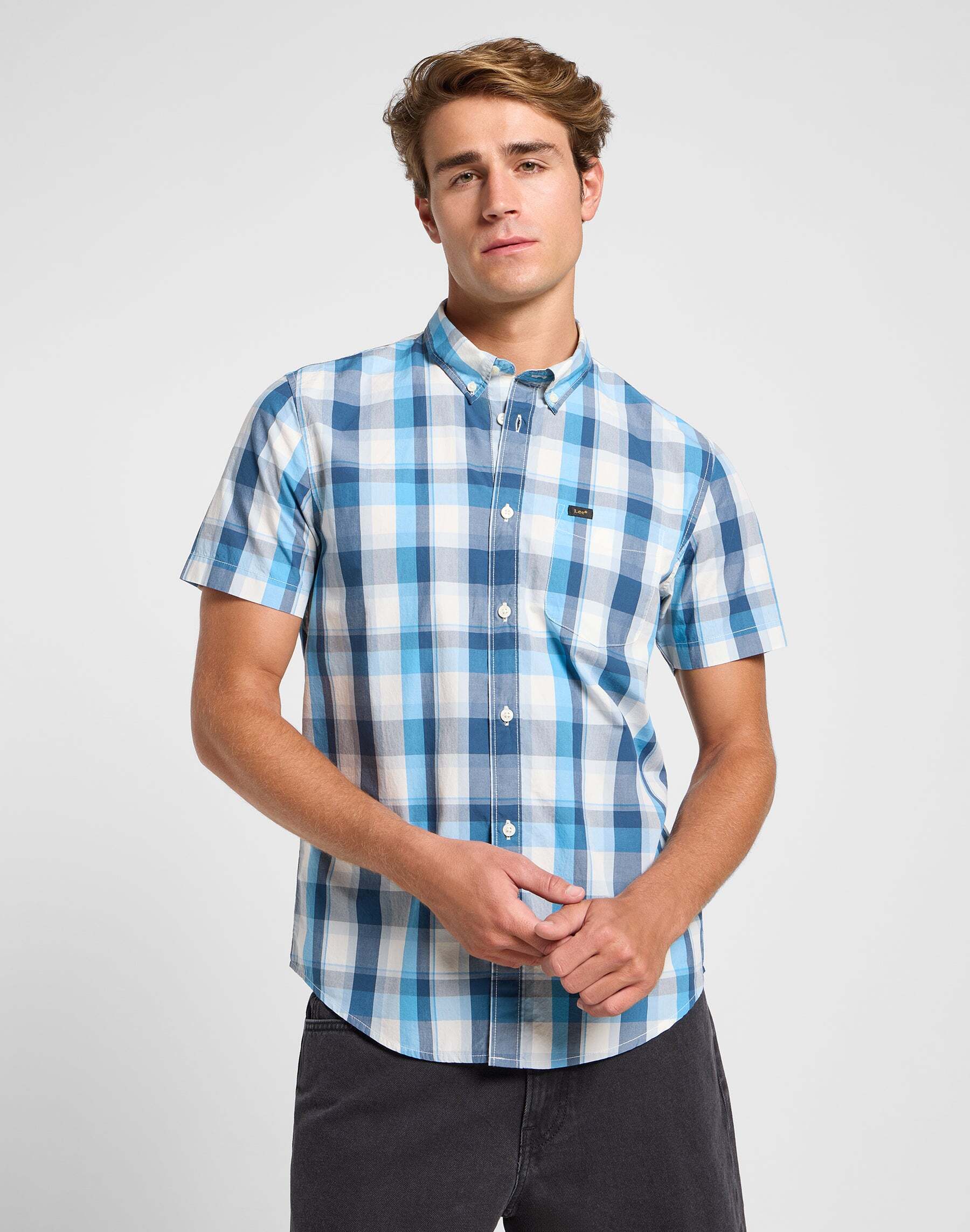 Lee® Kurzarmhemd »LEE Kurzarmhemd Lee Button Down Ss« von Lee®