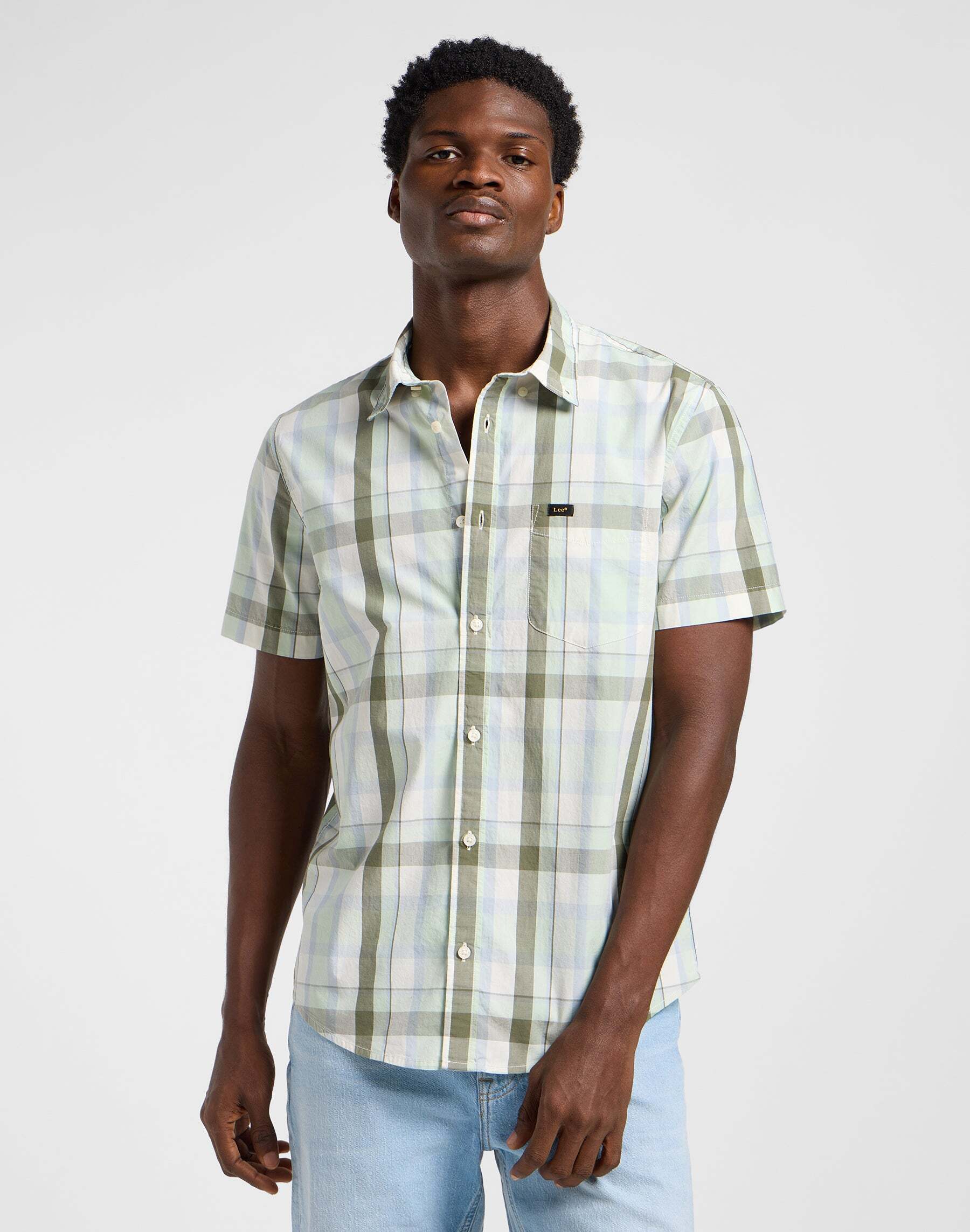 Lee® Kurzarmhemd »LEE Kurzarmhemd Lee Button Down Ss« von Lee®