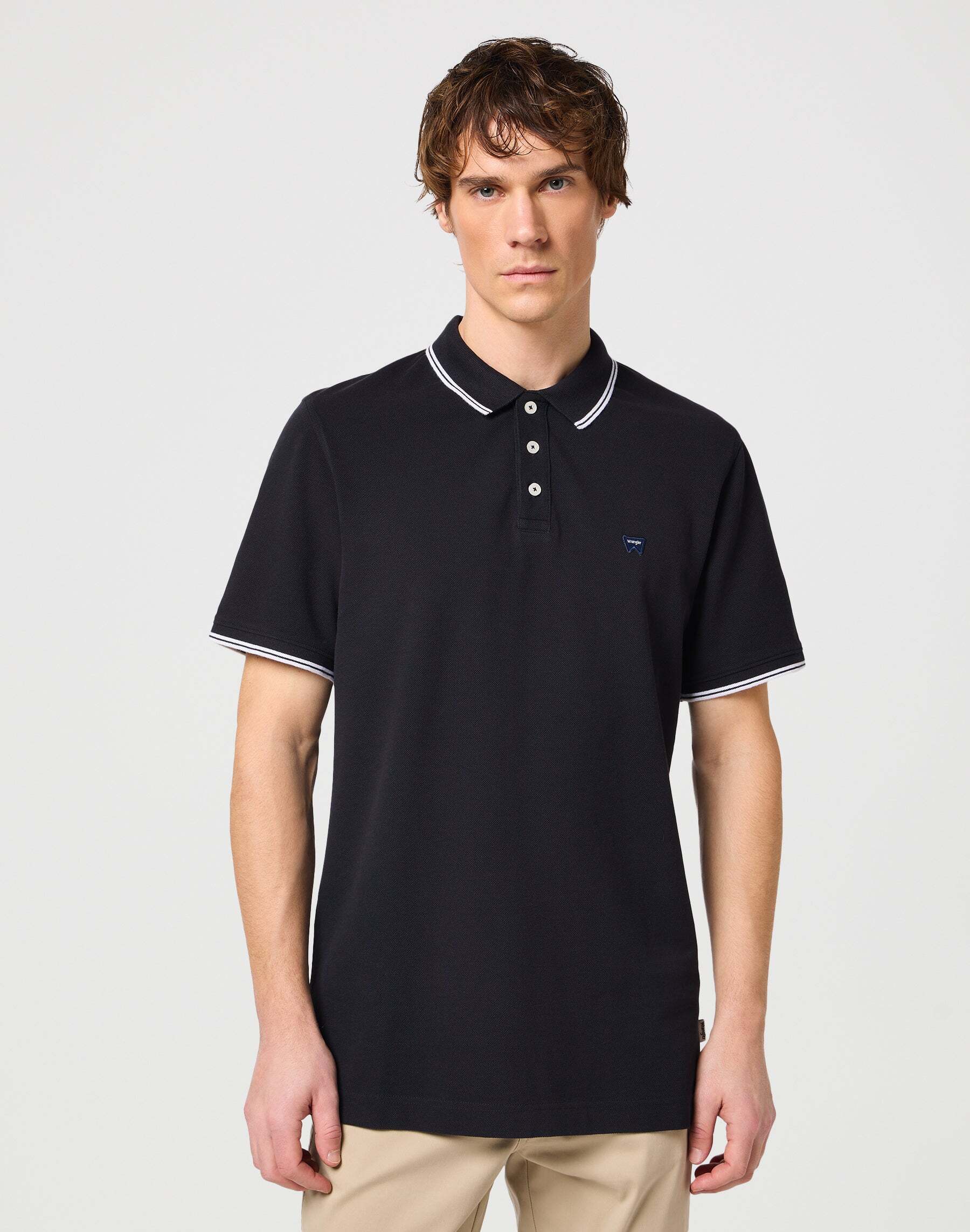 Wrangler Poloshirt »Wrangler Polos Polo Shirt« von Wrangler