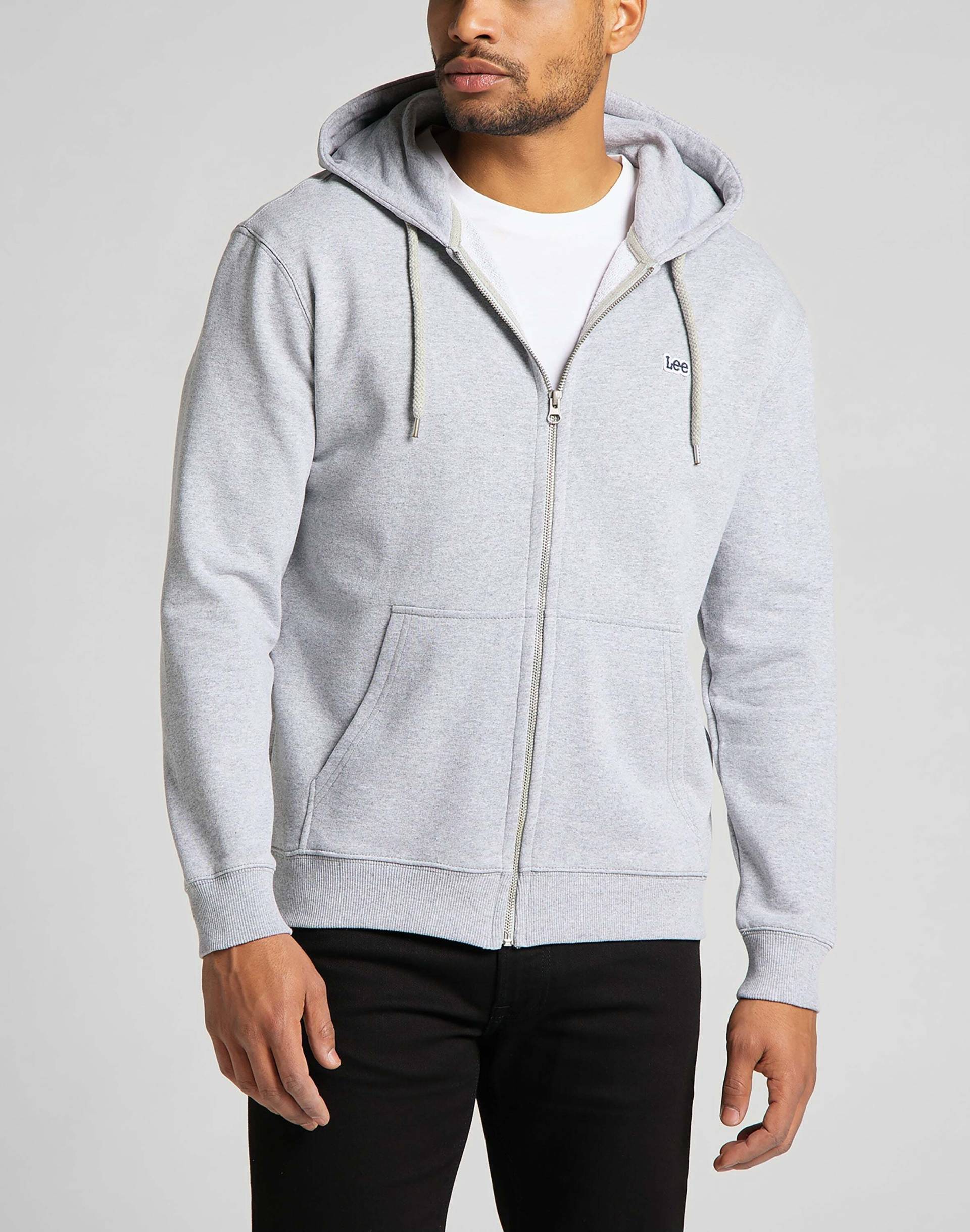 Lee® Sweatjacke »LEE Kapuzenpullover Basic Zip Through« von Lee®