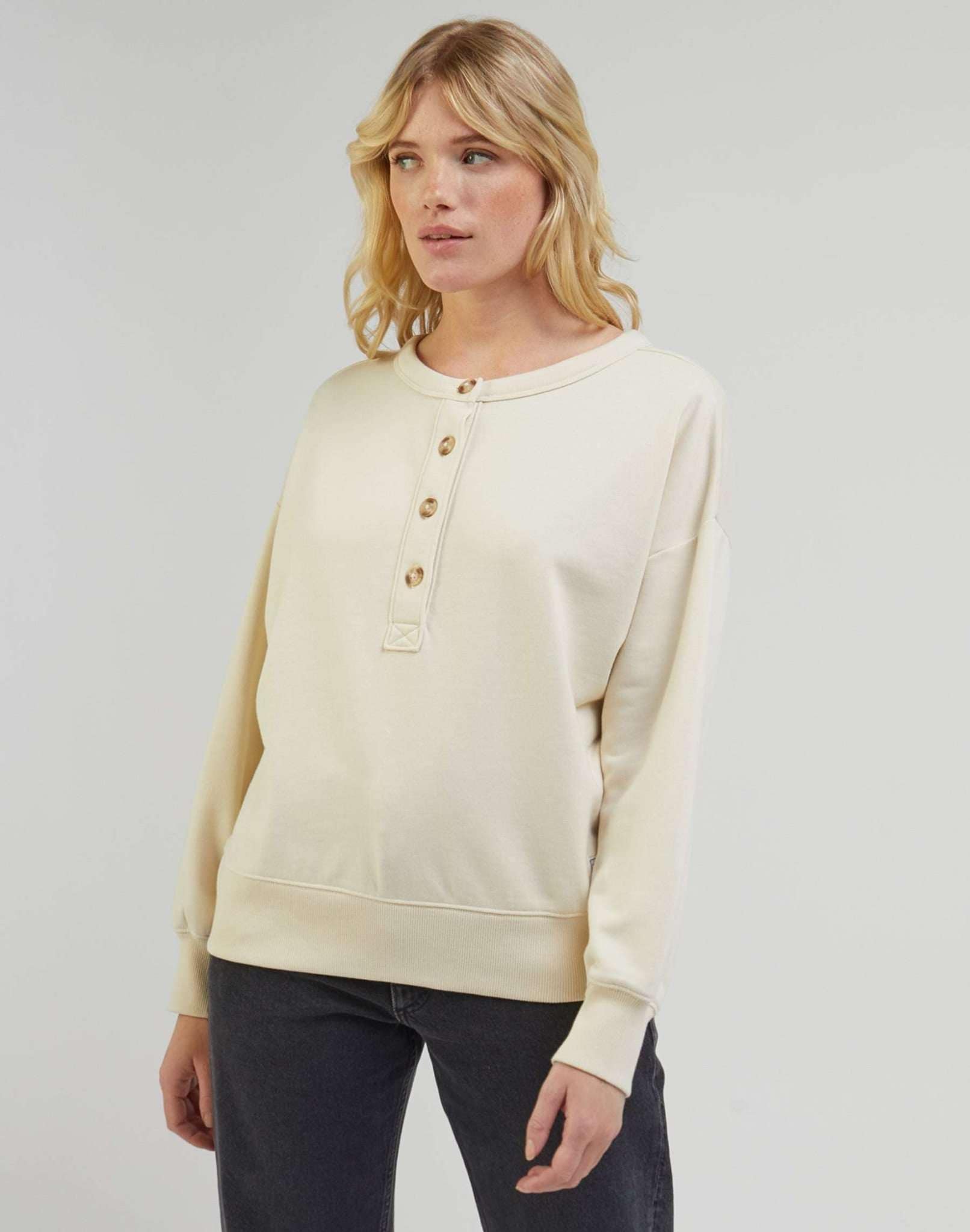 Lee® Sweatshirt »Sweatshirts Henley Sweatshirt« von Lee®