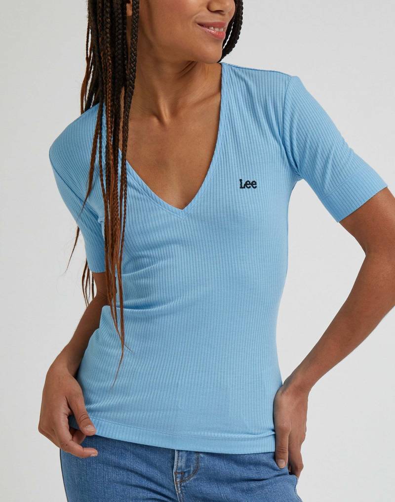 Lee® T-Shirt »LEE T-Shirts V Neck Rib« von Lee®
