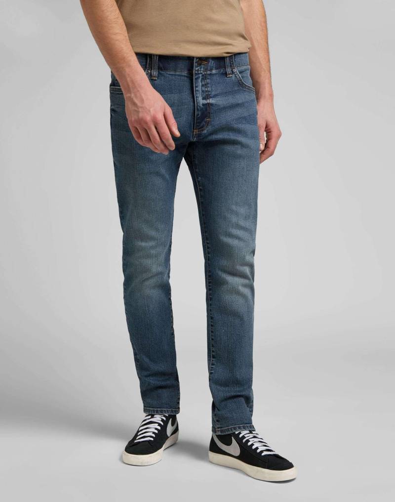 Jeans Skinny Fit Xm Herren Blau Denim L32/W42 von Lee