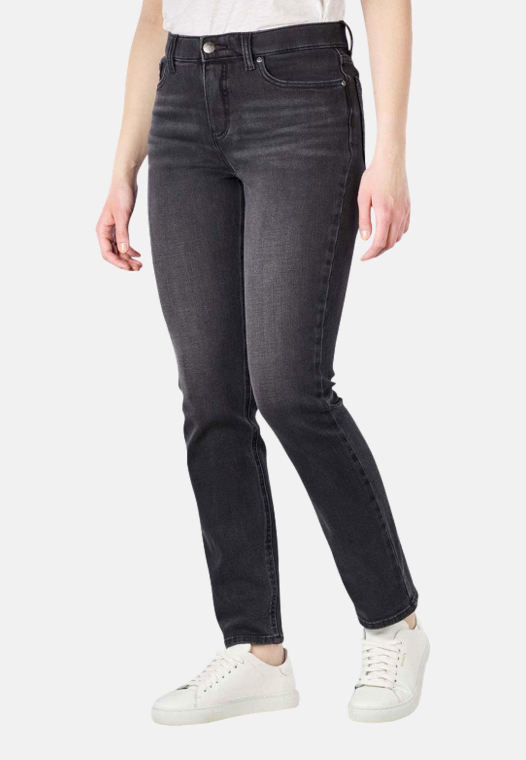Jeans Straight Leg Ulc Straight Damen Schwarz L33/W33 von Lee