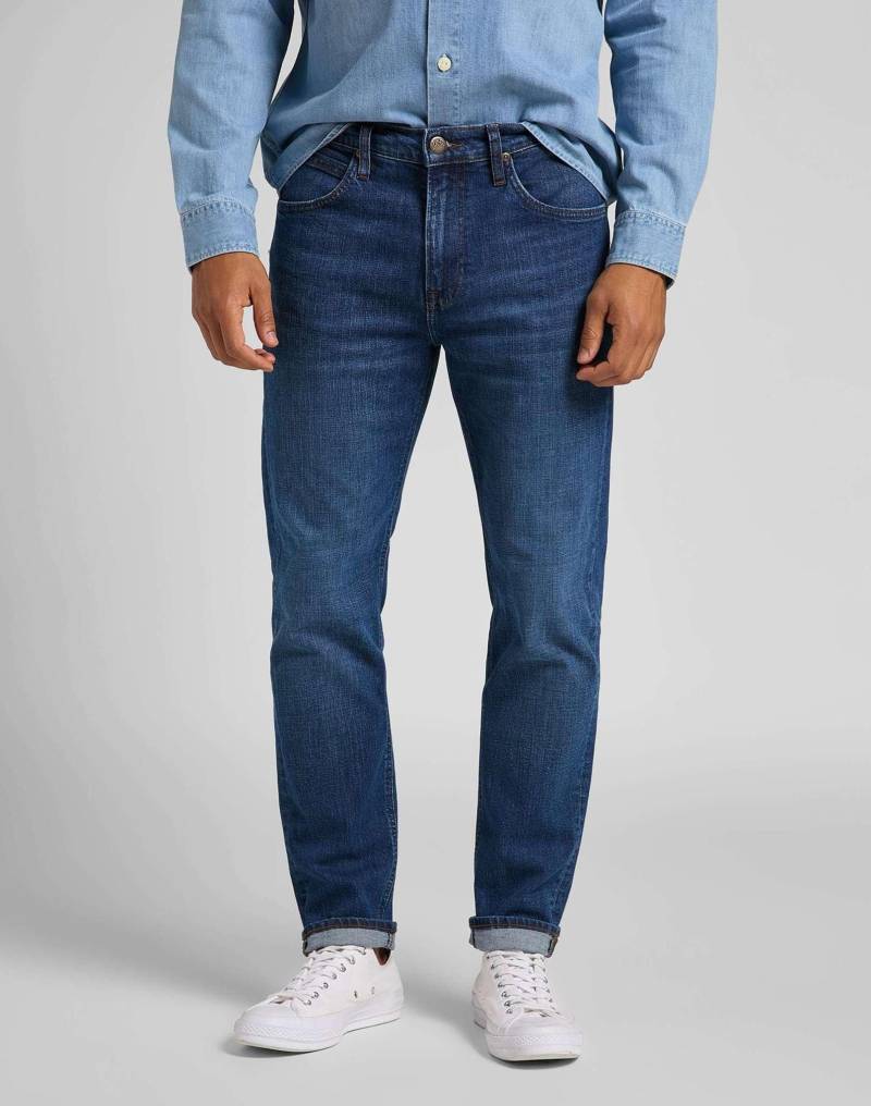 Jeans Straight Leg Austin Herren Blau Denim L32/W33 von Lee