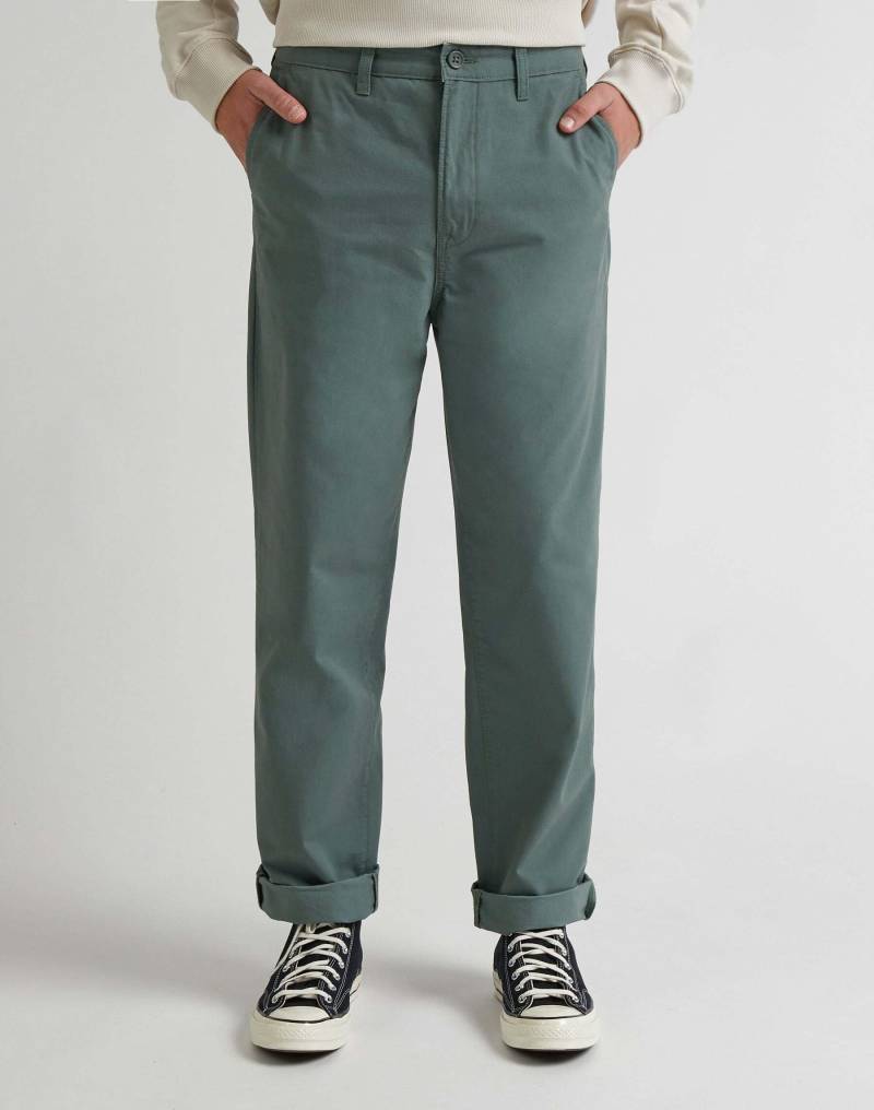 Chinos Relaxed Chino Herren Grün L34/W33 von Lee