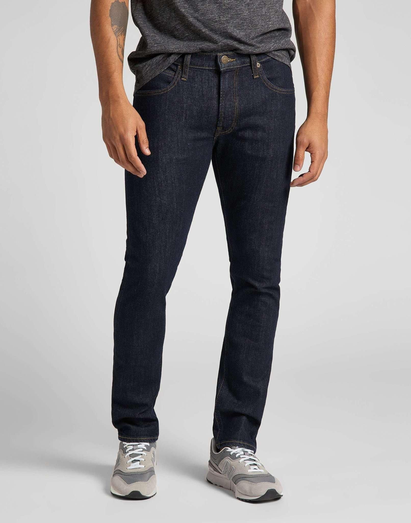 Jeans Slim Fit Luke Herren Blau L34/W30 von Lee