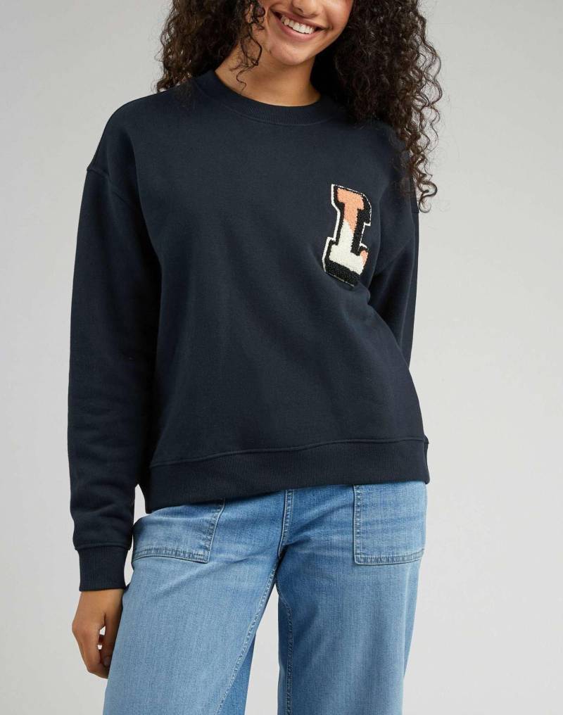 Crew Sweatshirt Damen Schwarz XS von Lee