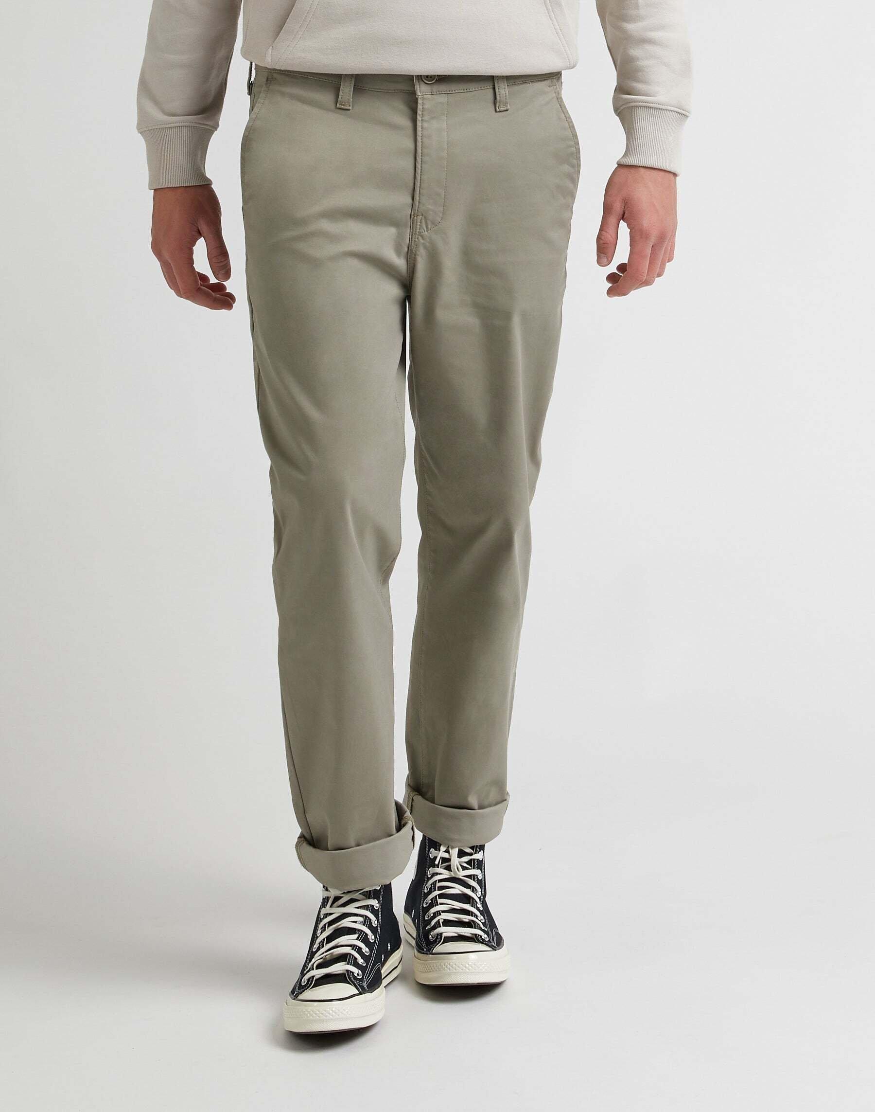 Regular Chino Herren Beige L34/W31 von Lee