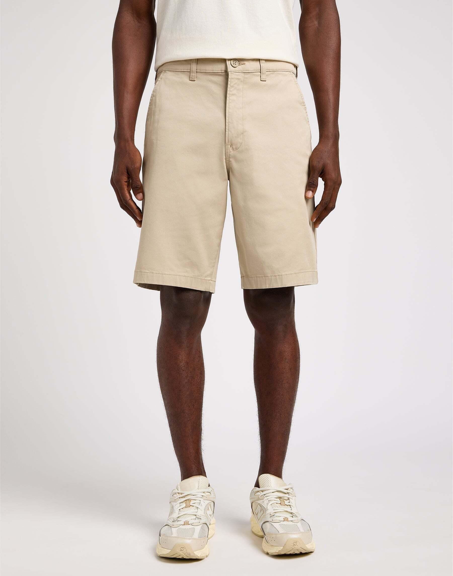 Shorts Relaxed Chino Short Herren Beige W29 von Lee