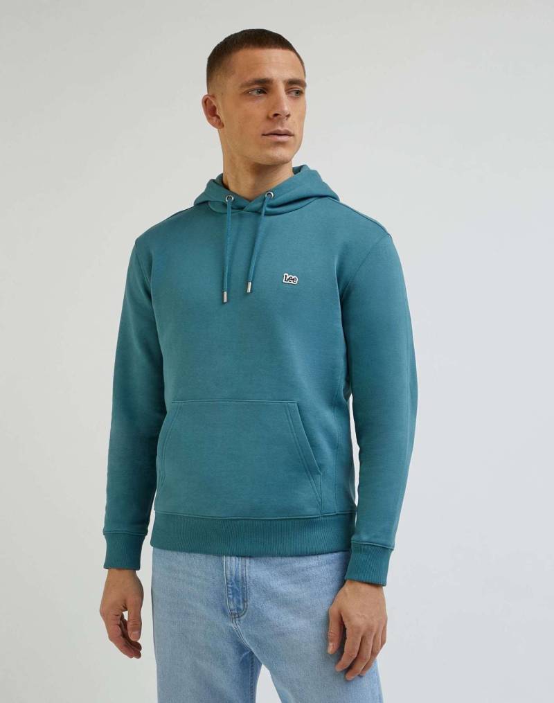 Sweatshirts Plain Hoodie Herren Grün XL von Lee