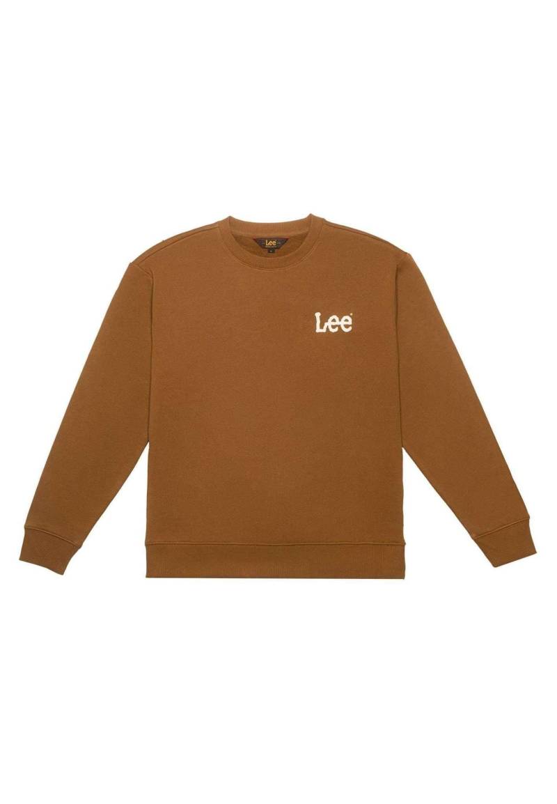 Sweatshirts Wobbly Sweatshirt Herren Beige S von Lee