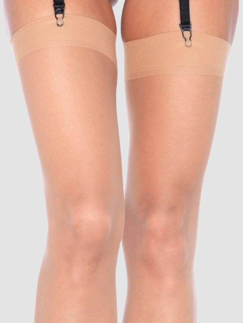 Sheer Classic Plus Size - Nude von Leg-Avenue