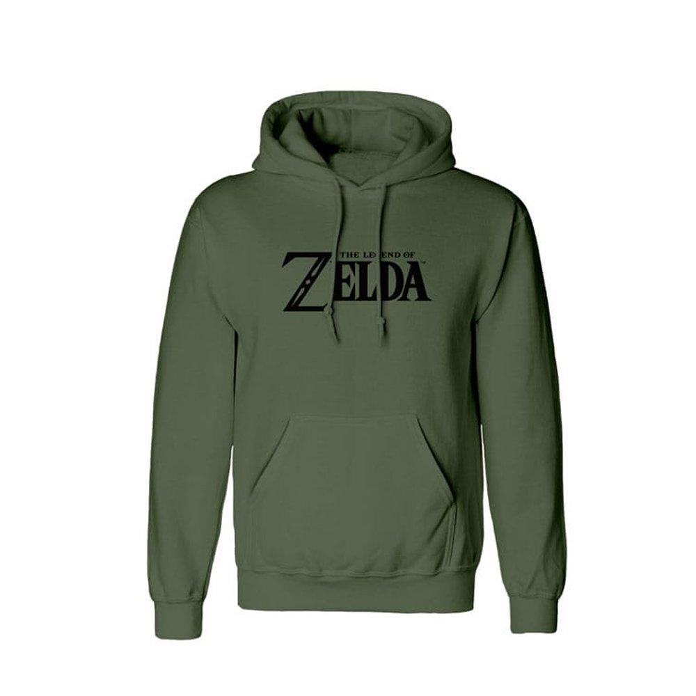 Kapuzenpullover Damen Grün L von Legend Of Zelda