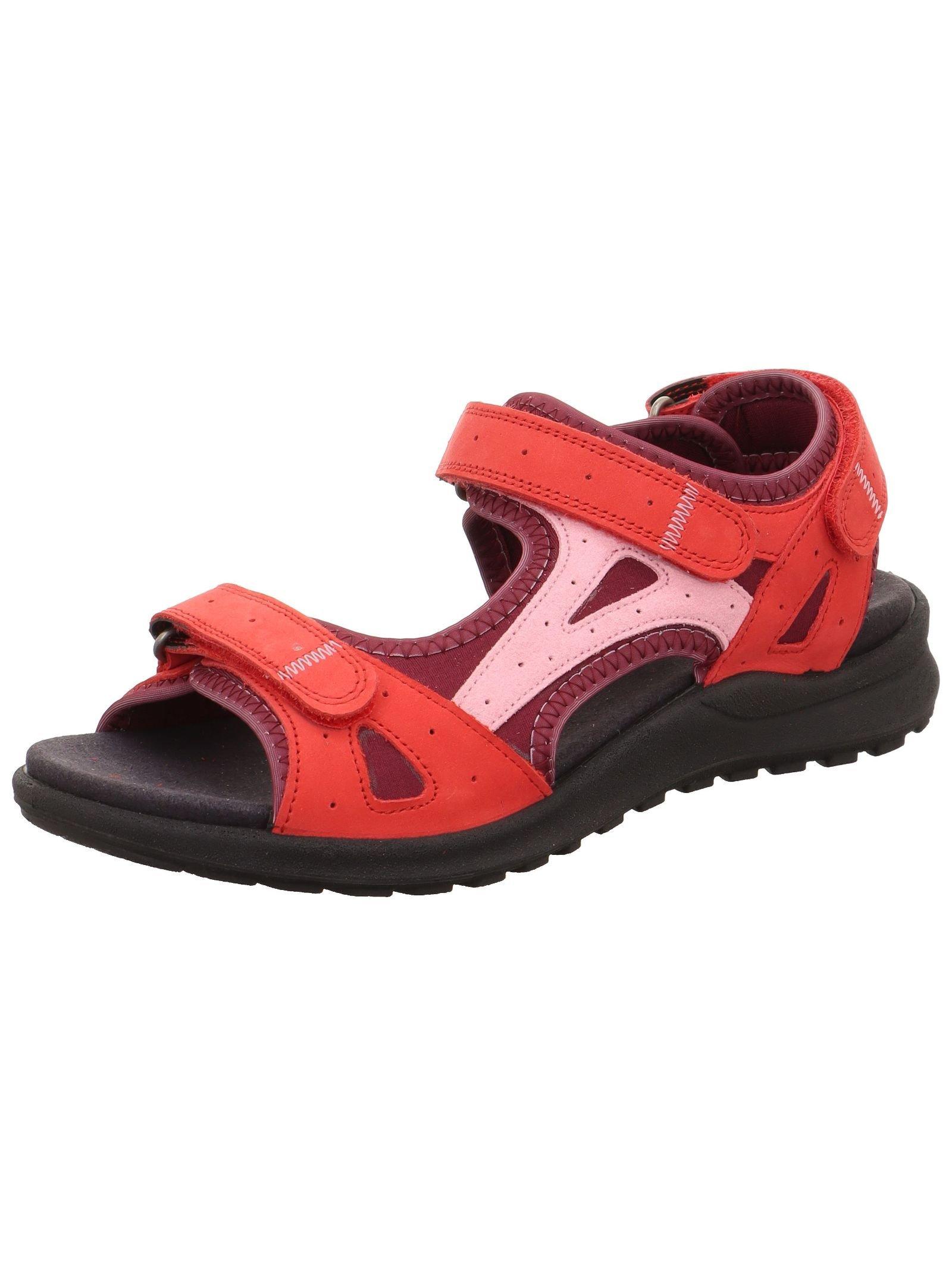 Sandalen Damen Rot Bunt 39 von Legero