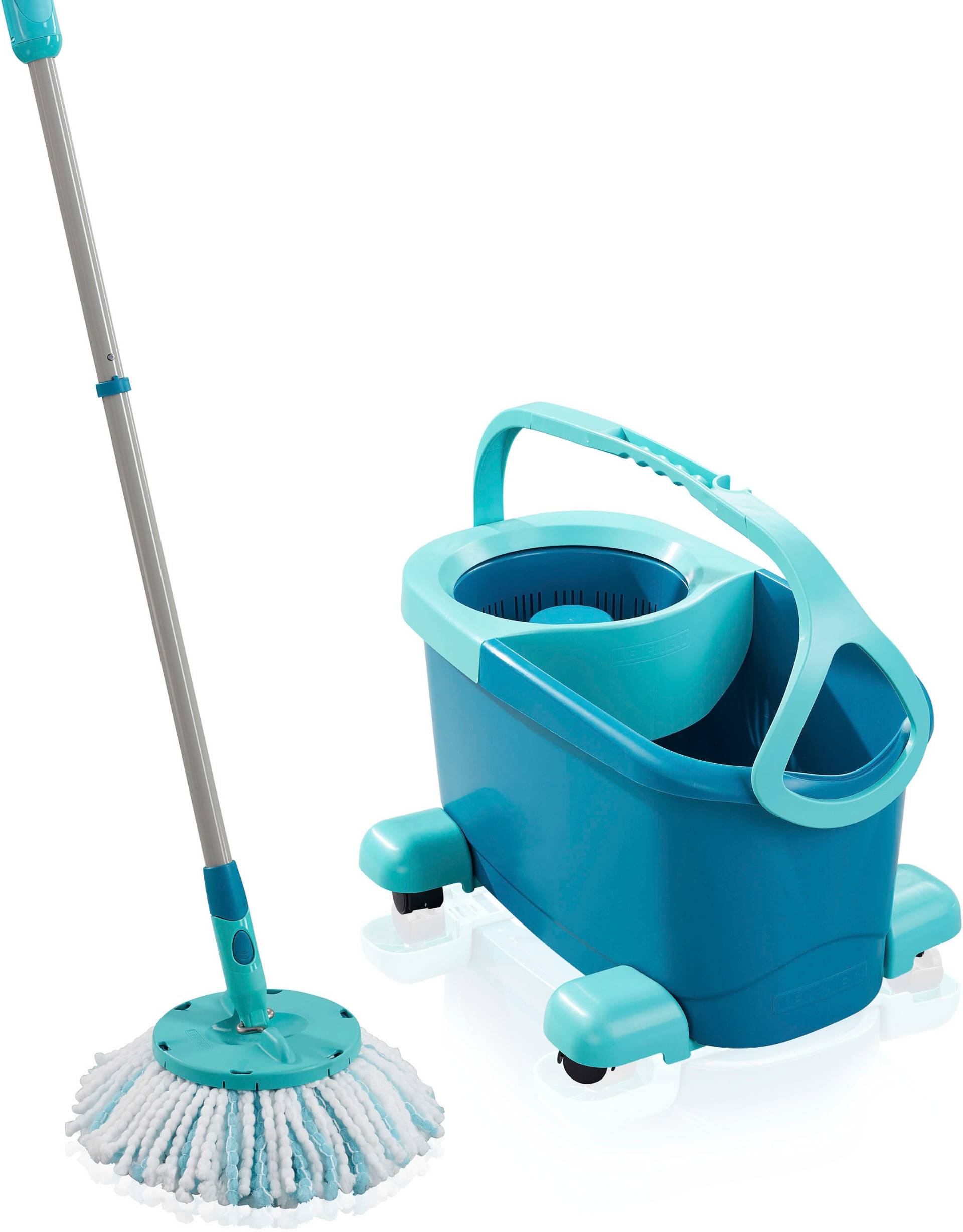 Leifheit Bodenwischer-Set »Set CLEAN TWIST Disc Mop Ergo Mobile« von Leifheit