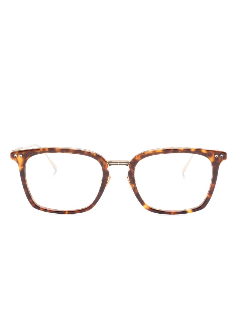 Leisure Society Arroyo tortoiseshell-effect glasses - Brown von Leisure Society