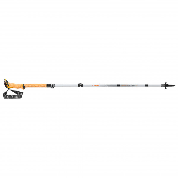 Leki - Cressida FX Carbon As - Trekkingstöcke Gr 100-120 cm weiß/grau von Leki