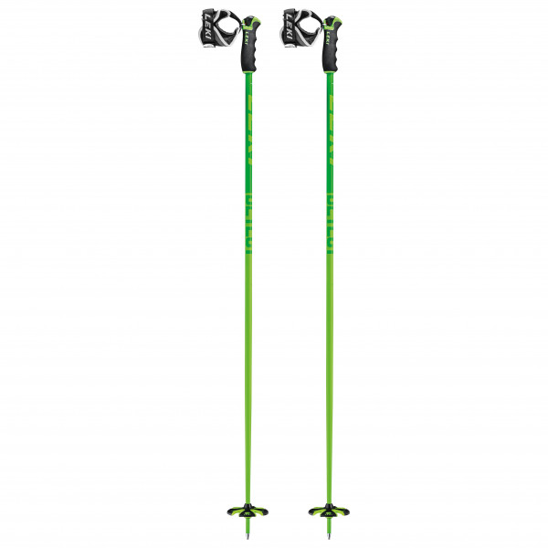 Leki - Detect S - Skistöcke Gr 110 cm;135 cm grau/gelb von Leki