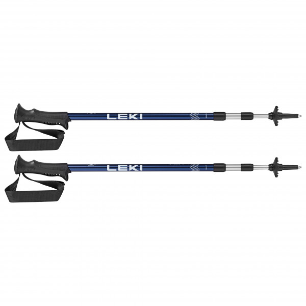 Leki - Eagle - Trekkingstöcke Gr 110-145 cm blau/weiß von Leki