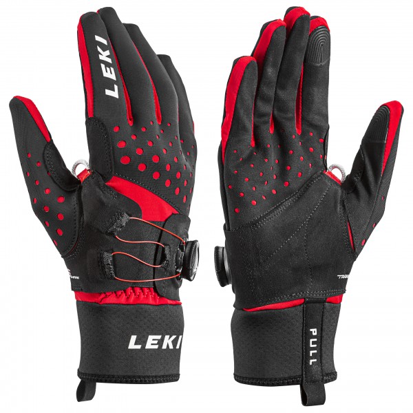 Leki - HS Nordic Tune Shark Boa - Handschuhe Gr 6;6,5 grau;schwarz von Leki