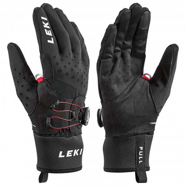 Leki - HS Nordic Tune Shark Boa - Handschuhe Gr 6 schwarz von Leki