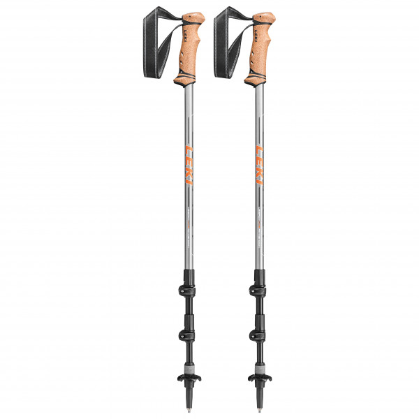 Leki - Legacy Lite AS - Trekkingstöcke Gr 100-135 cm mango / bottlegreen von Leki