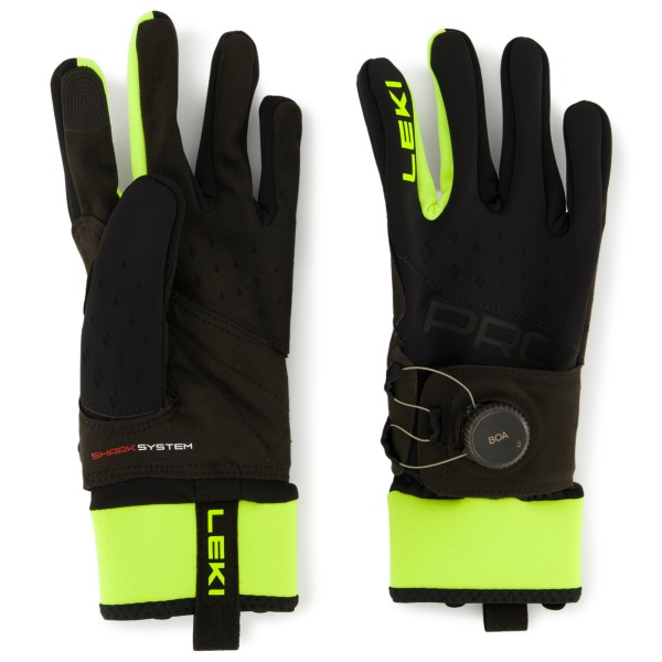 Leki - PRC Boa Shark - Handschuhe Gr 10;10,5;6;6,5;7;7,5;8;8,5;9;9,5 schwarz von Leki