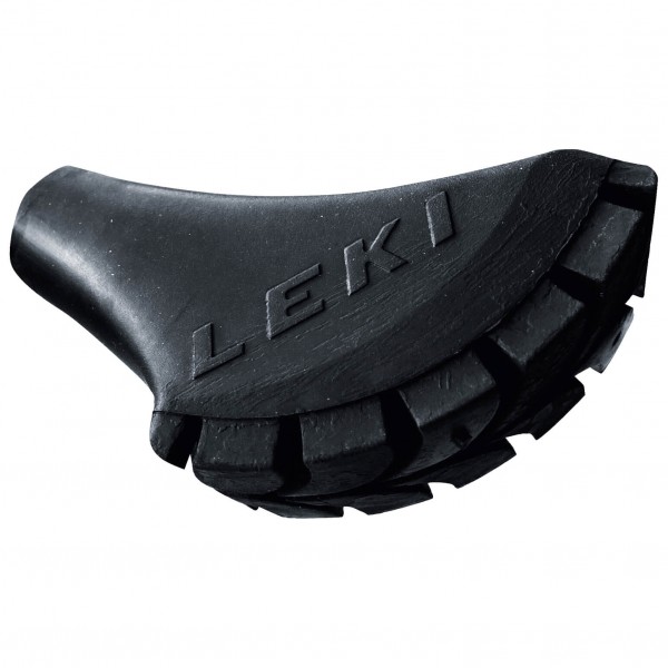Leki - Rubber Tip Walking - Nordic Walking Stöcke schwarz von Leki
