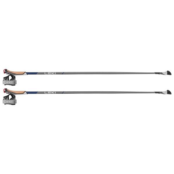 Leki - Smart Flash - Nordic Walking Stöcke Gr 100 cm grau/weiß von Leki