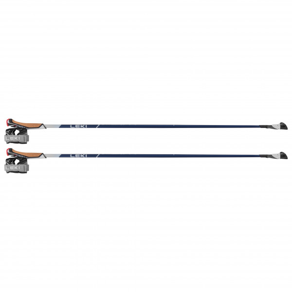 Leki - Smart Pacer Lite - Nordic Walking Stöcke Gr 100 cm;105 cm;110 cm;115 cm;120 cm;125 cm;130 cm blau/weiß von Leki