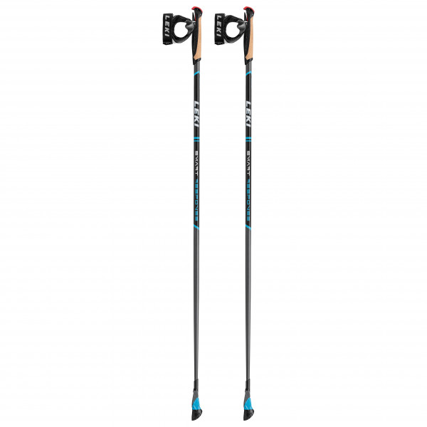 Leki - Smart Response - Nordic Walking Stöcke Gr 100 cm;105 cm;115 cm;120 cm;125 cm;130 cm grau/weiß von Leki