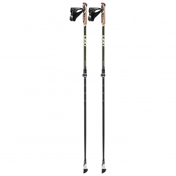 Leki - Smart Supreme - Nordic Walking Stöcke Gr 100-130 cm blau/weiß von Leki