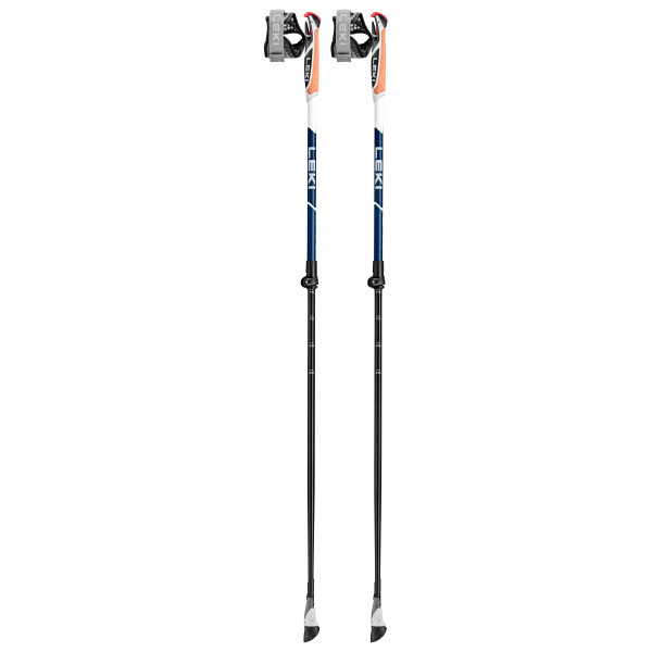 Leki - Smart Supreme - Nordic Walking Stöcke Gr 100-130 cm blau/weiß Leki - Smart Supreme - Nordic Walking Stöcke Gr 100-130 cm blau/weiß von Leki