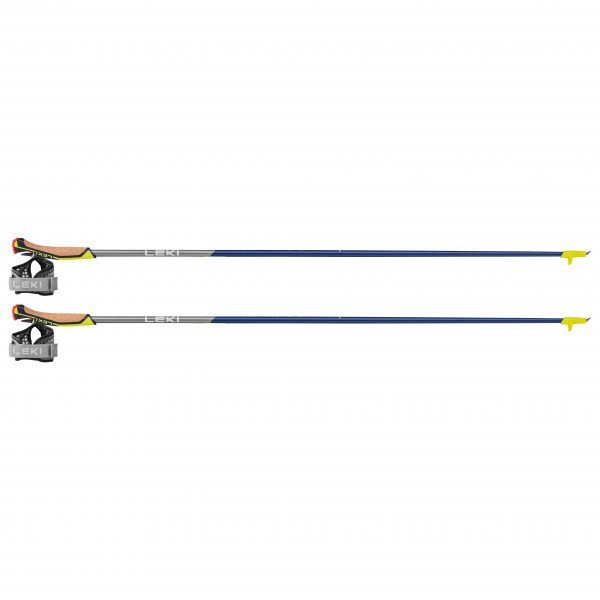 Leki - Speed Pacer Lite - Nordic Walking Stöcke Gr 100 cm;105 cm;110 cm;115 cm;120 cm;125 cm;130 cm blau/grau von Leki