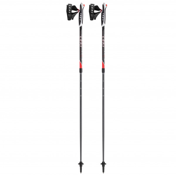 Leki - Spin - Nordic Walking Stöcke Gr 100 - 130 cm schwarz/weiß von Leki