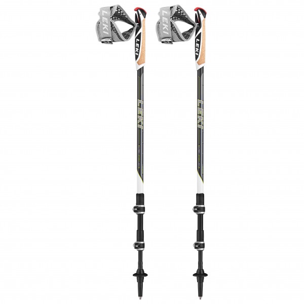 Leki - Traveller Carbon - Nordic Walking Stöcke Gr 90-130 cm blau/weiß von Leki