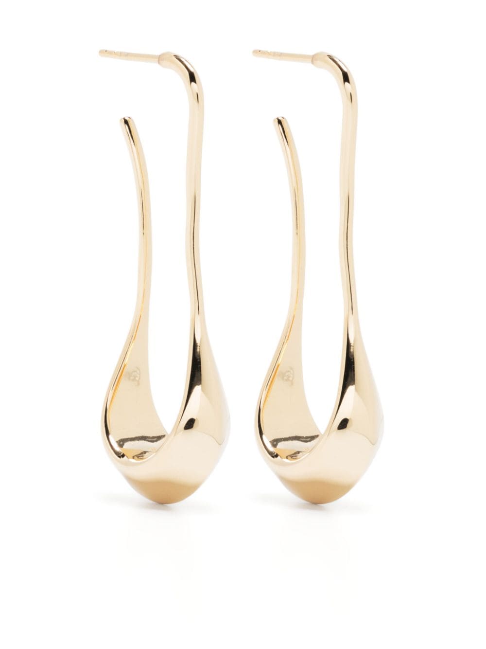 LEMAIRE Short drop earrings - Gold von LEMAIRE