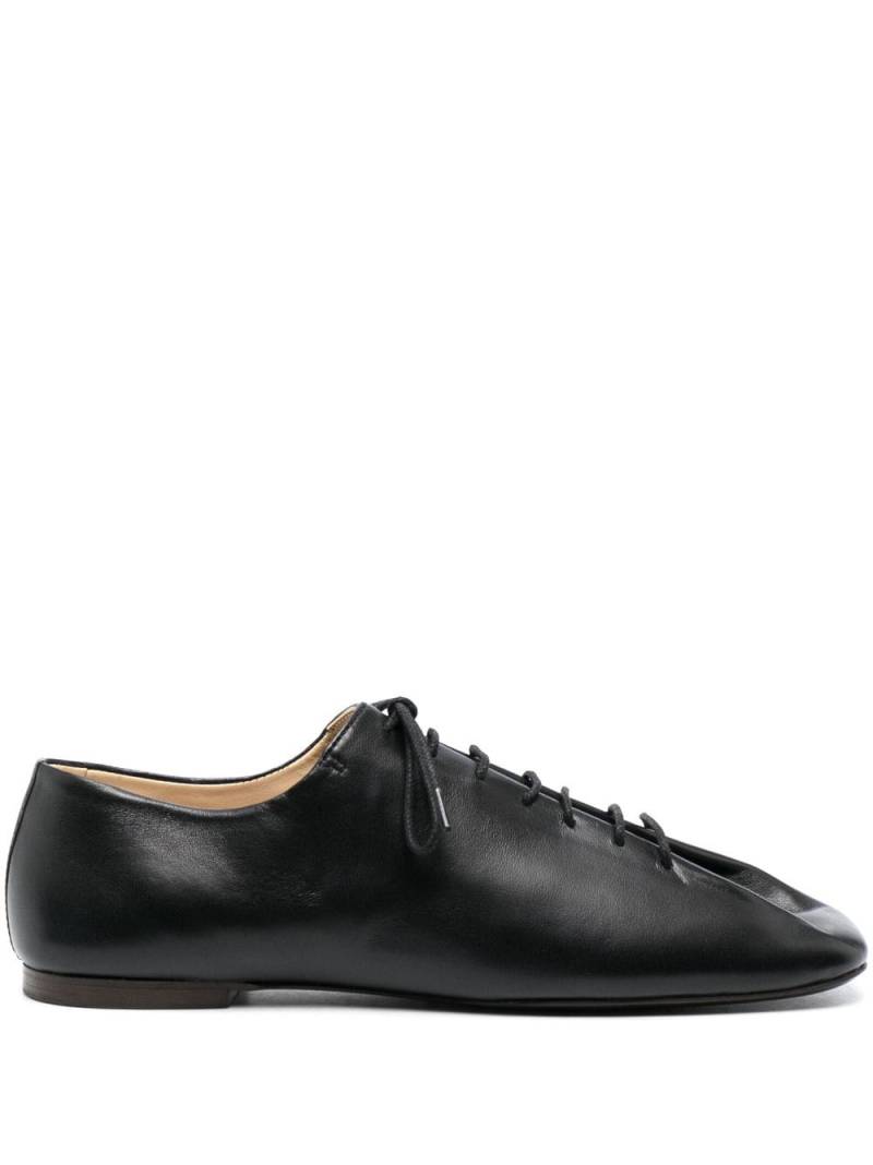 LEMAIRE Souris square-toe brogues - Black von LEMAIRE