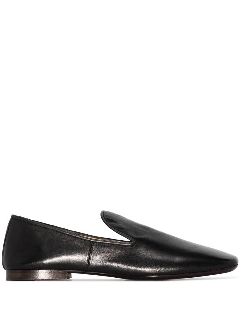 LEMAIRE square toe loafers - Black von LEMAIRE