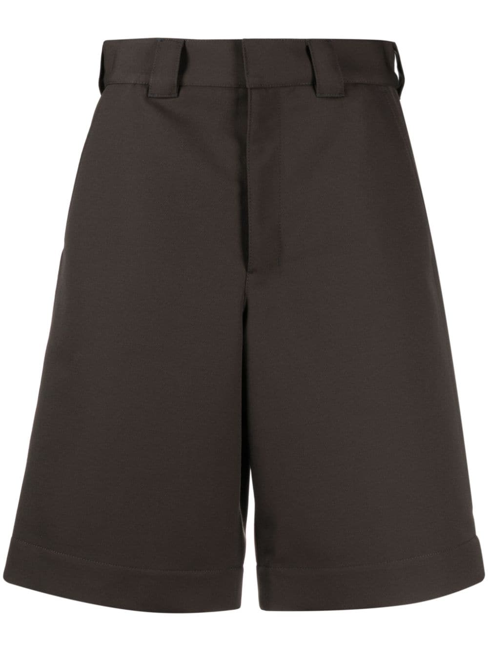 LEMAIRE wide-leg Bermuda shorts - Brown von LEMAIRE