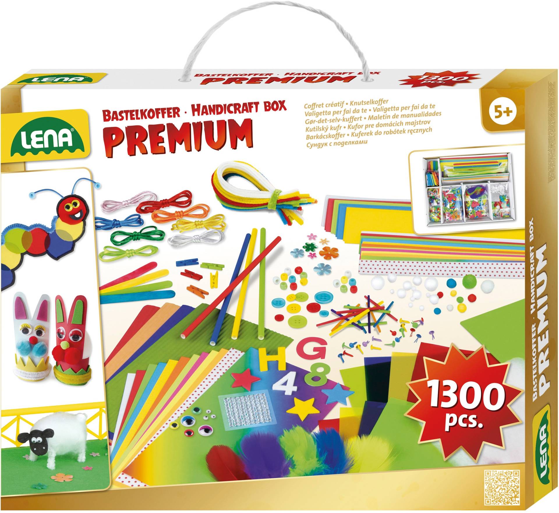 Lena® Kreativset »Bastelkoffer Premium« von Lena®