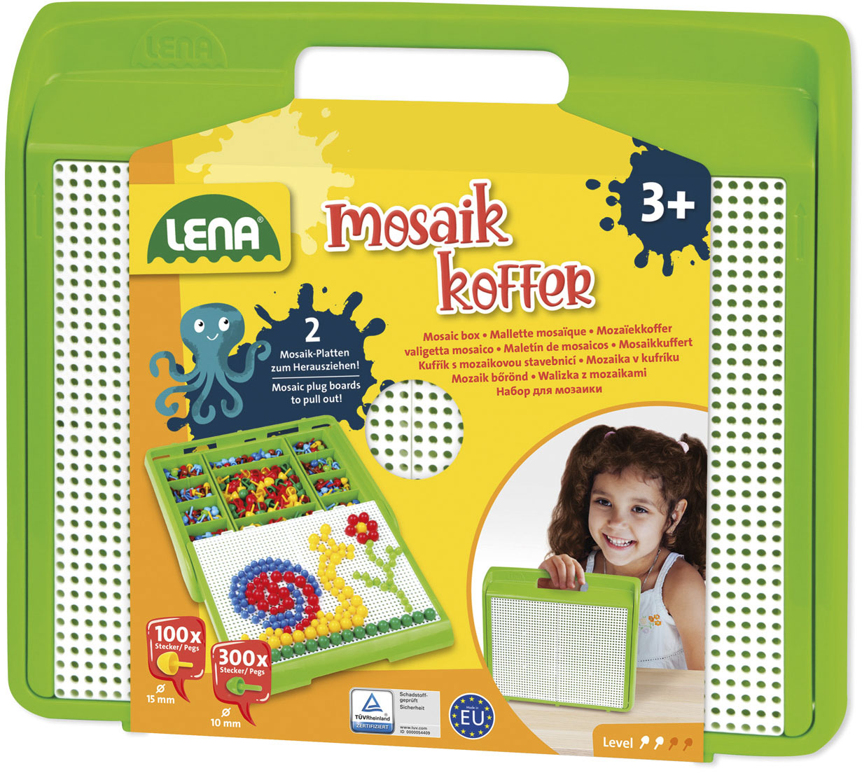 Lena® Kreativset »Mosaik-Koffer color«, Made in Europe von Lena®