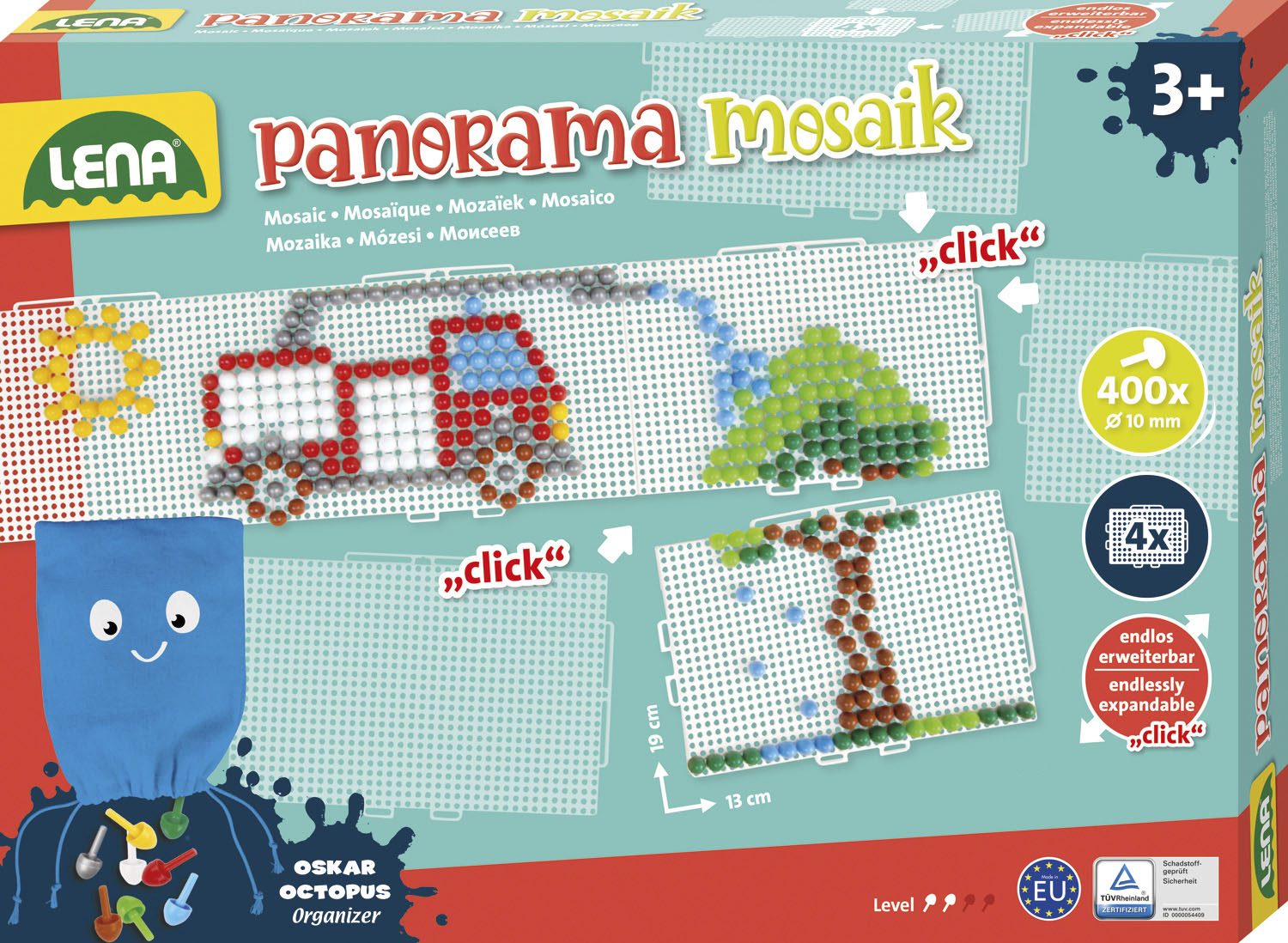 Lena® Kreativset »Mosaik Set Panorama XL color« von Lena®