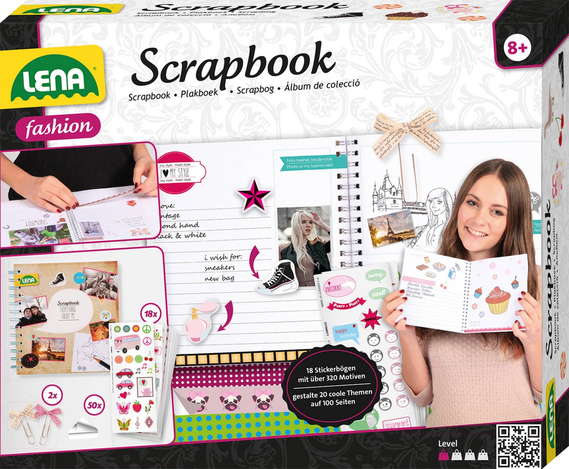 Lena® Kreativset »Scrapbook, klein« von Lena®