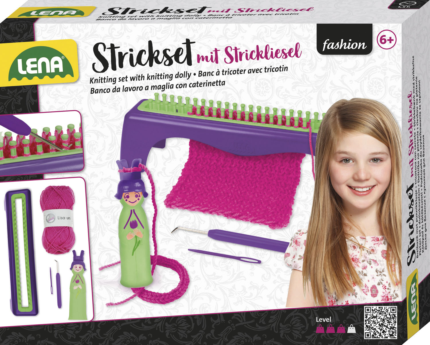 Lena® Kreativset »Strickset mit Strickliesel« von Lena®