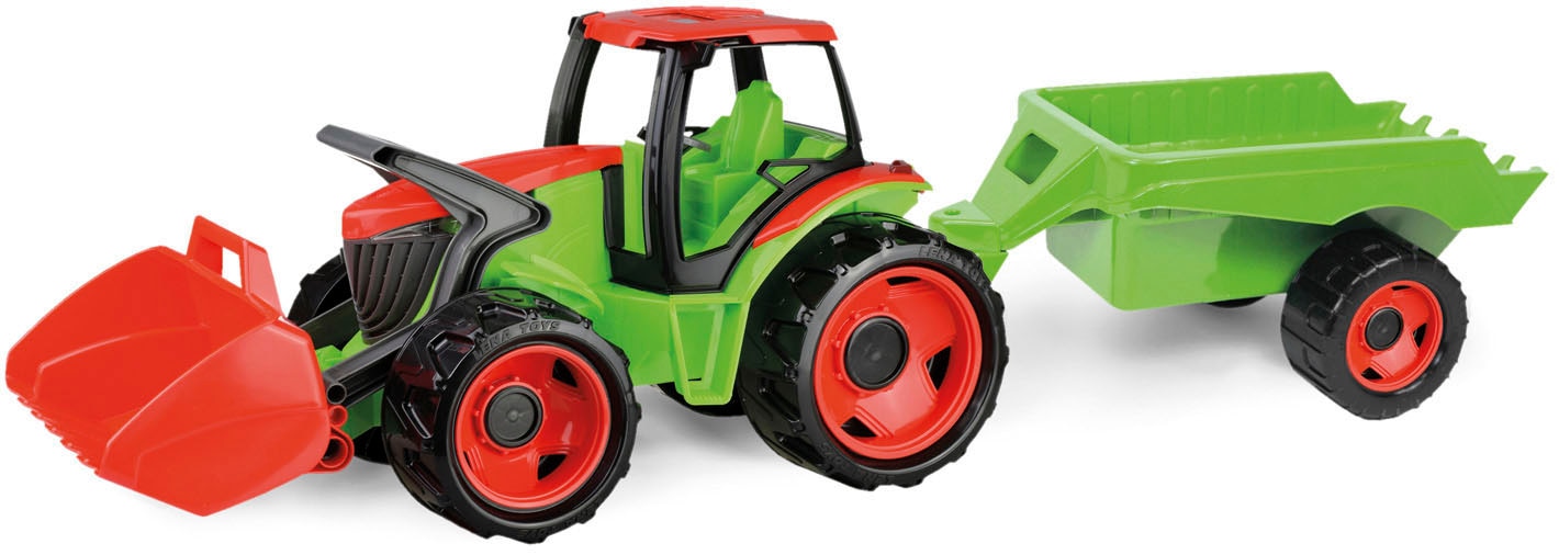 Lena® Spielzeug-Traktor »Giga Trucks Traktor mit Frontlader & Anhänger« von Lena®