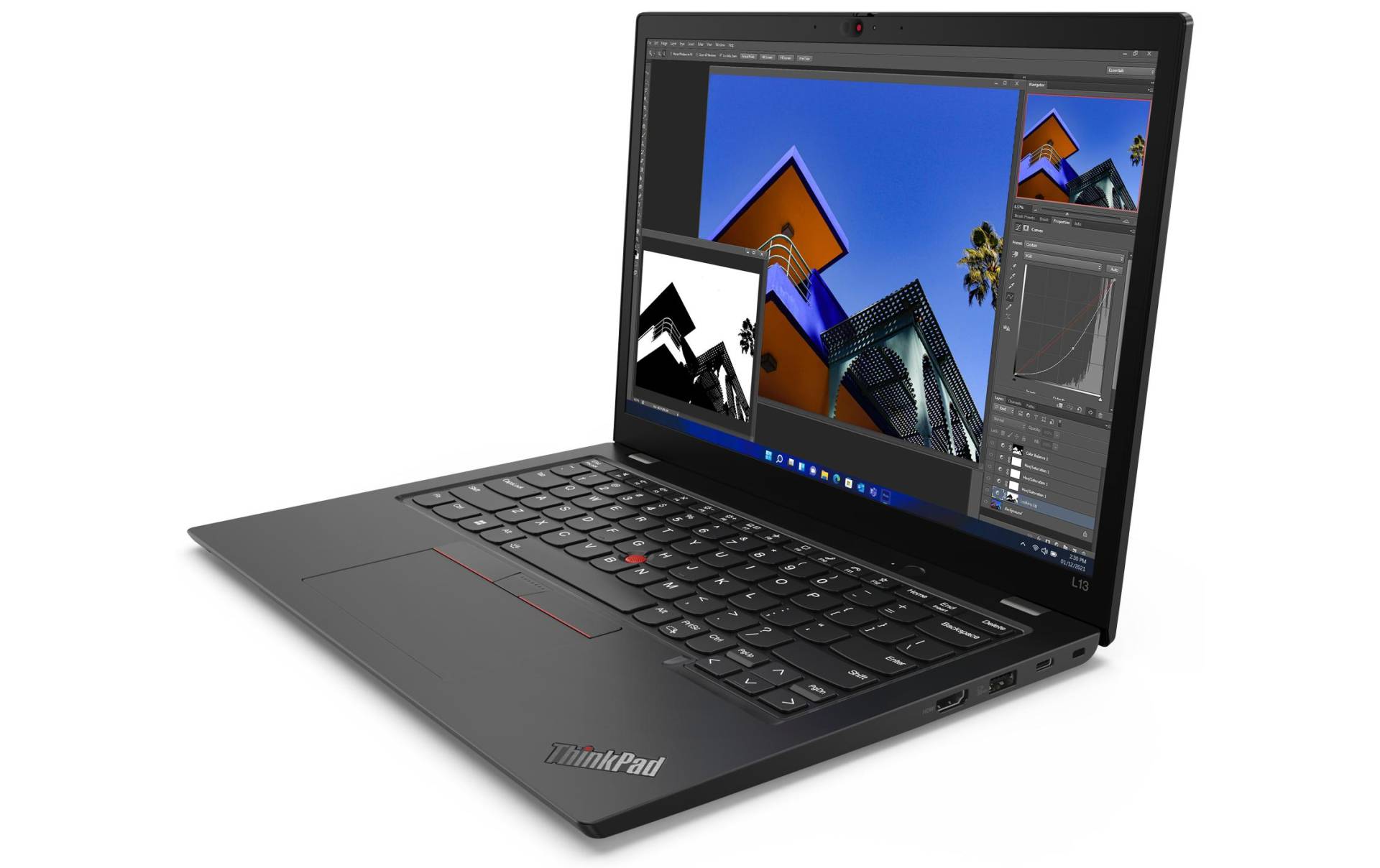 Lenovo Business-Notebook »Lenovo ThinkPad L13 Gen. 3«, 33,64 cm, / 13,3 Zoll, Intel, Core i5, Iris Xe Graphics, 512 GB SSD von Lenovo