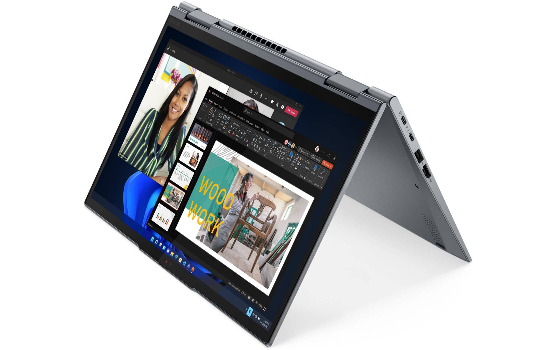 Lenovo Business-Notebook »ThinkPad X1 Yoga Ge«, 35,42 cm, / 14 Zoll, Intel, Core i5, Iris Xe Graphics, 512 GB SSD von Lenovo