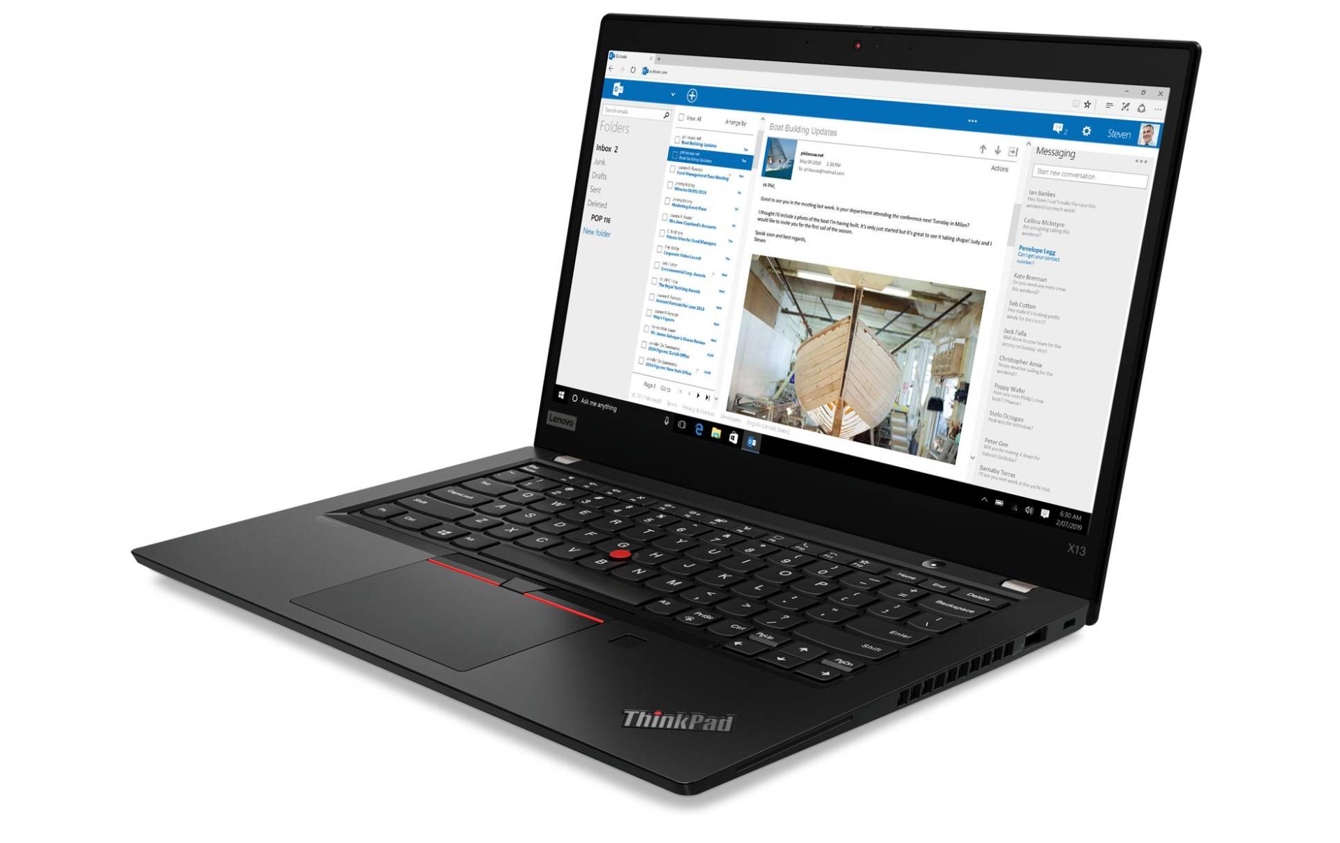 Lenovo Notebook »Lenovo Notebook ThinkPad X13 Gen. 1«, / 13,3 Zoll, Intel, Core i5, UHD Graphics, 256 GB SSD von Lenovo